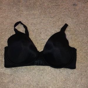 Curvation black full coverage bra 38DD